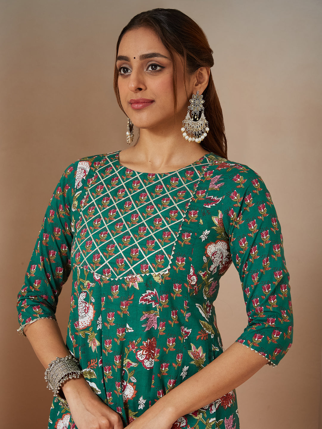 Meadow Whirl Anarkali Set