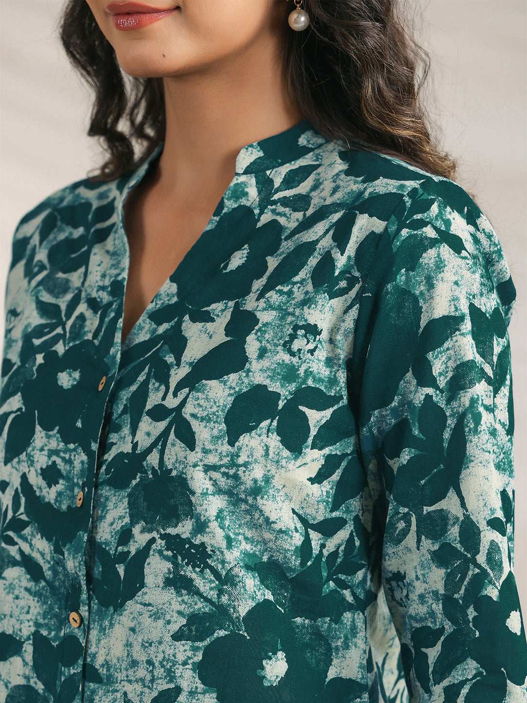 Mandarin collar co-ord set – chic everyday outfit