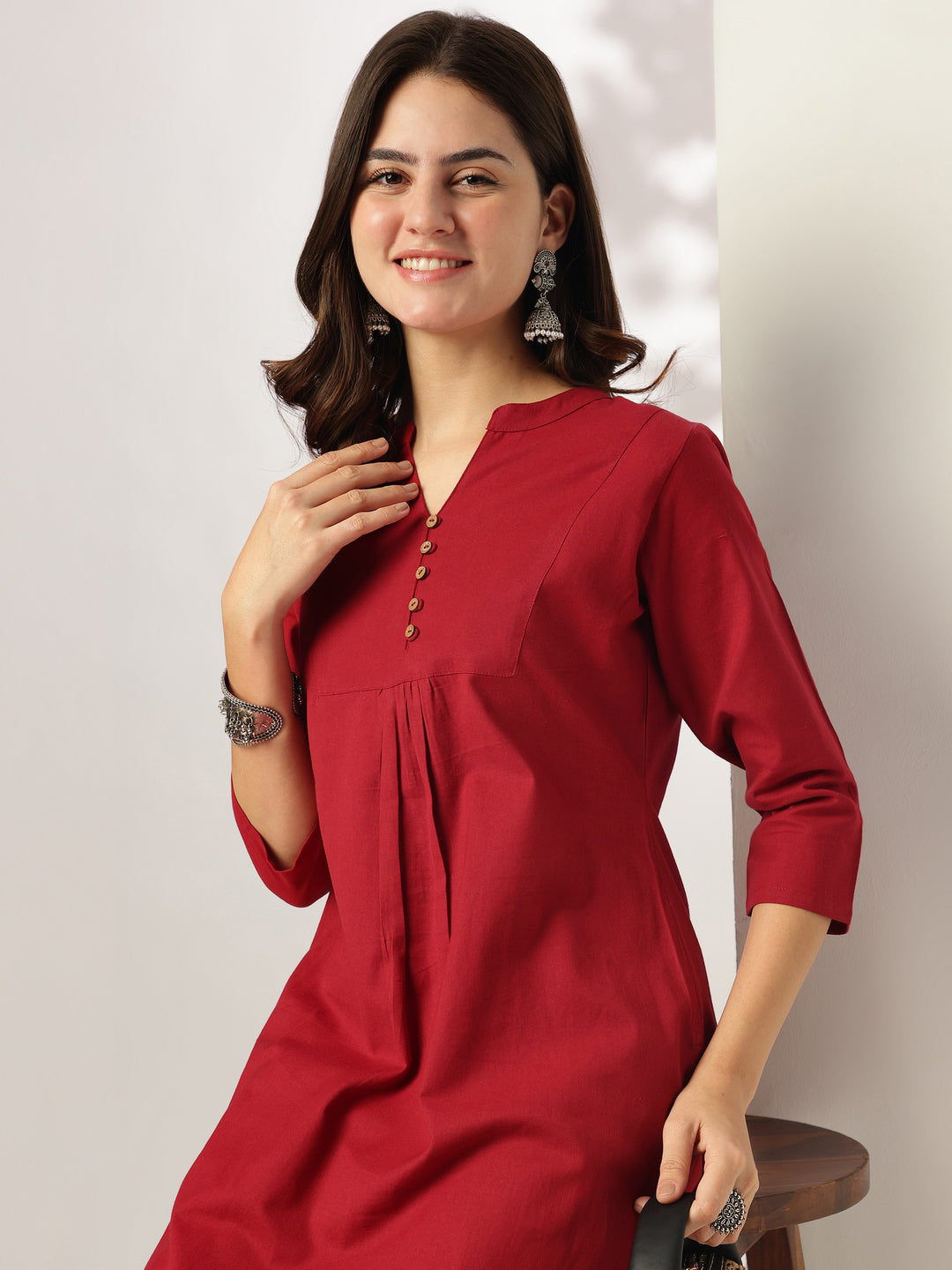 Minimalist cotton co-ord set for women – summer comfort